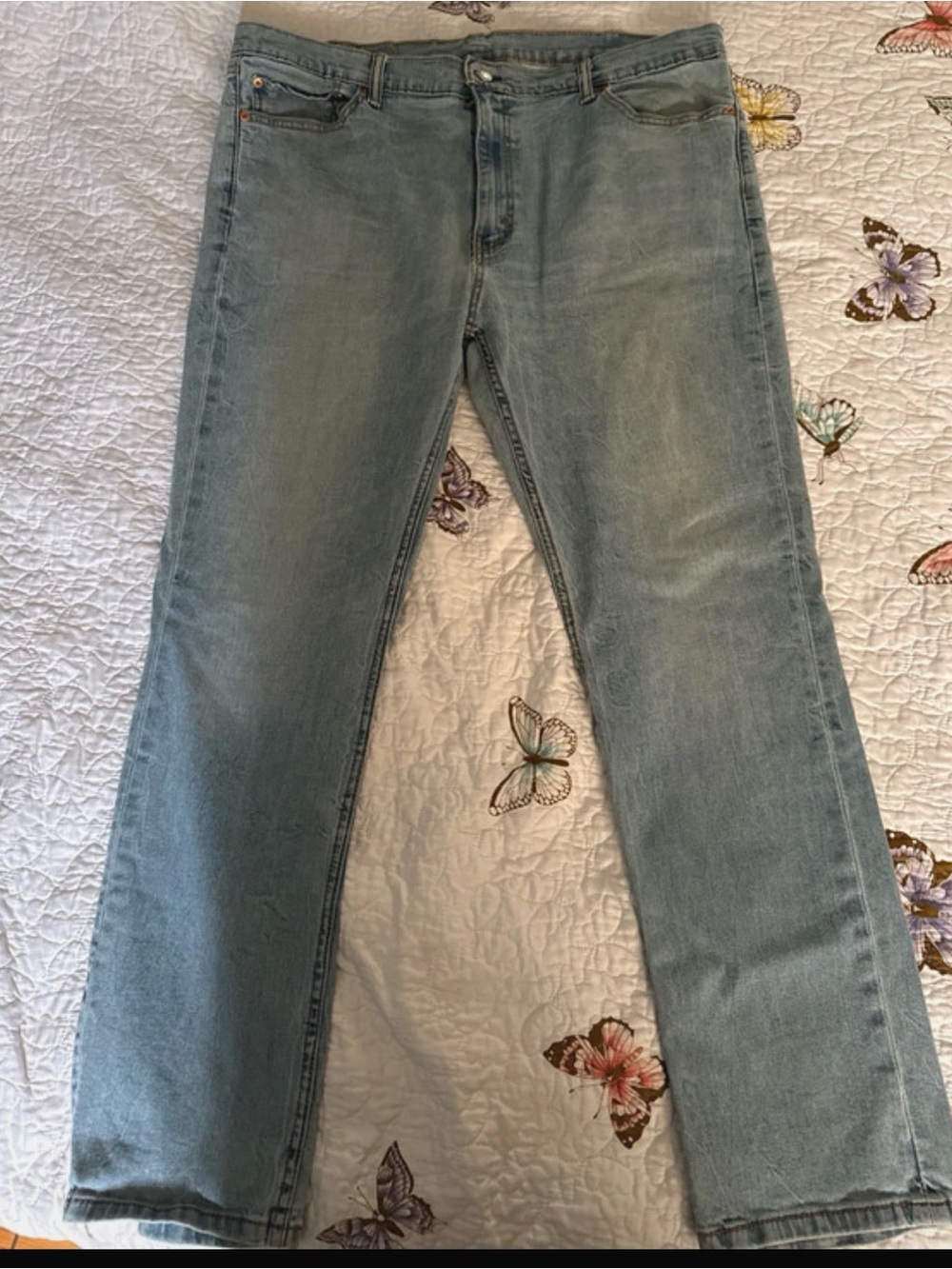 Levi's Light Blue Slim Straight Jeans